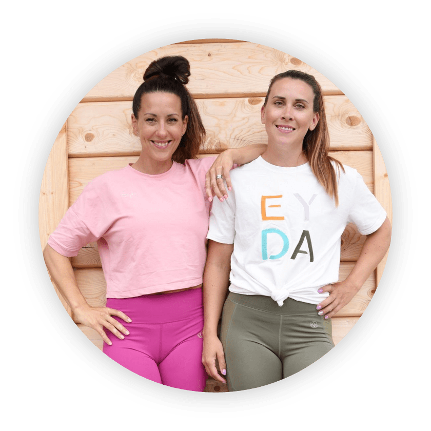 Carola and Lina - the co-founders of CRfitness